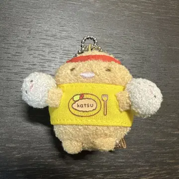 스미코구라시 돈카츠 응원단 봉제 인형 키링 키링