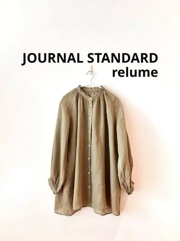 JOURNAL STANDARD relume 라미 개더 튜닉 블라우스