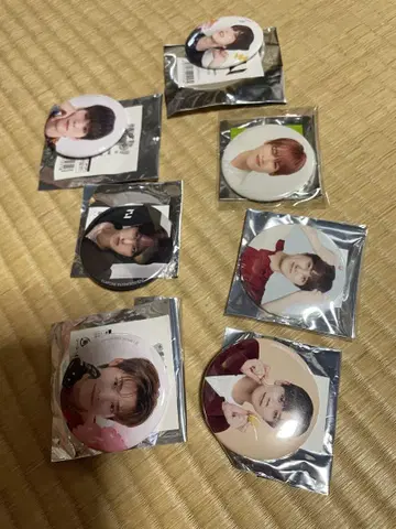 INI 아이돌 핀 배지 7개 세트