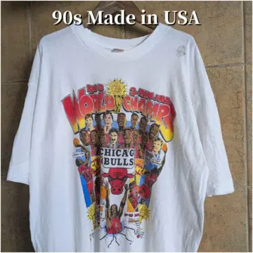 90s USA 시카고 불스 3연패 티셔츠 싱글 스티치 XL