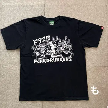 PUNK DRUNKERS 펑크 드렁커스 블랙 디자인 T셔츠