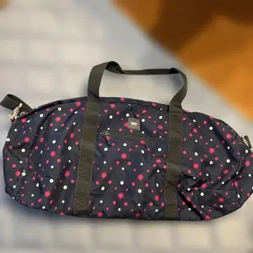 NIKE 도트 무늬 보스턴백 네이비