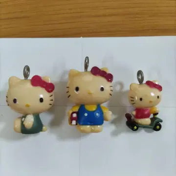 헬로키티 클래식 클럽 마스코트 카바야 식품 완구 레트로 3개