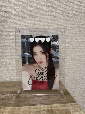 BABYMONSTER 아사 친필 사인 엽서