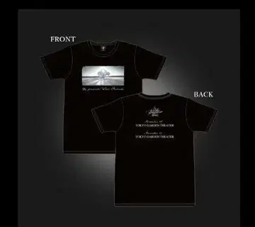 B'z presents LIVE FRIENDS 투어 티셔츠 블랙 XL
