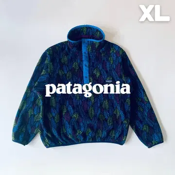 Patagonia 1992년 프린트 신틸라 스냅 T USA XL