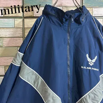 밀리터리 트레이닝 자켓 US AIRFORCE 미군 실물
