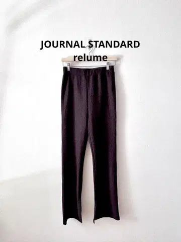 JOURNAL STANDARD relume 크레이프 패턴 저지 팬츠