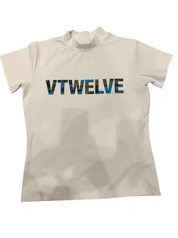 [새상품급] VTWELVE 베투엘브 V12 반팔 모크넥 셔츠 S 사이즈