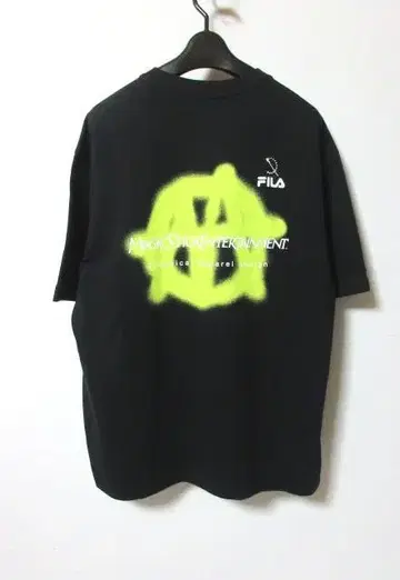 MAGIC STICK 매직스틱 FILA 휠라 자수 로고 T셔츠