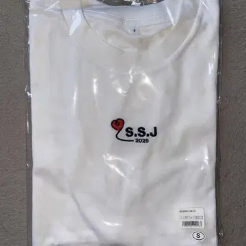 시손 쥰 S.S.J 2025 SSJ 반팔 티셔츠 S 사이즈