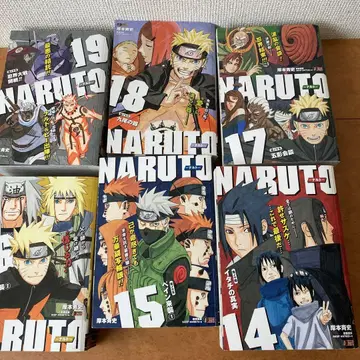 NARUTO 만화 14-19권 세트 NARUTO 편의점판