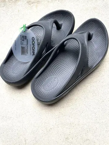 OOFOS 리커버리 샌들 플립플랍 27cm EU41 블랙