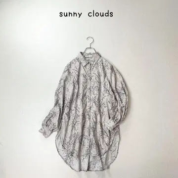 sunny clouds 롱 기장 블라우스 펠리시모 원피스