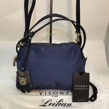 새상품급 VISONA Leilian 참 포함 2way 미니 숄더백