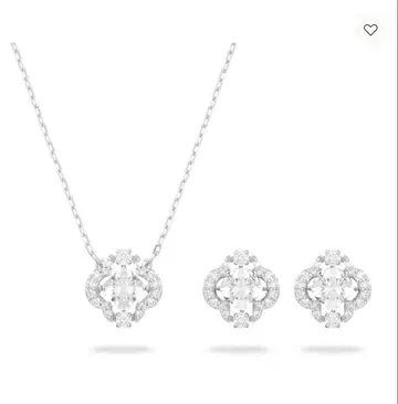 swarovski 스와로브스키 una 세트 실버