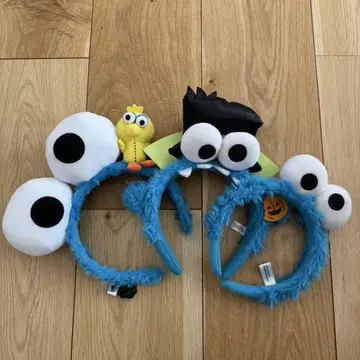 USJ 쿠키 몬스터 머리띠 3세트