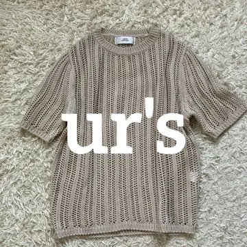 ur's 유어즈 시스루 썸머 니트