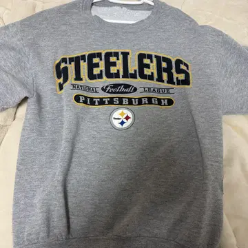 Steelers 맨투맨 그레이