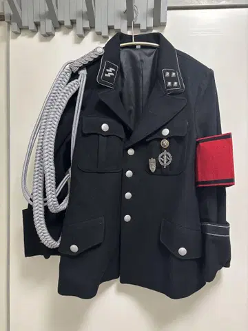 알게마이네 SS 소좌 재현 밀리터리 자켓 독일 군복
