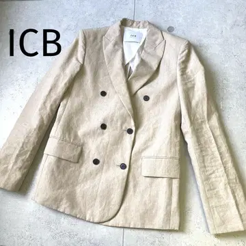 [ICB] 더블 자켓 린넨 SS 베이지
