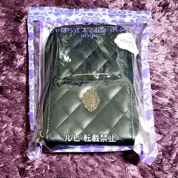 ANNA SUI 안나수이 스마트폰 숄더 자바라식 스마트폰 숄더 백