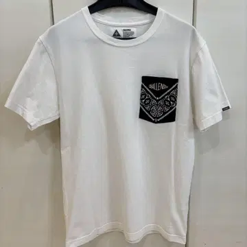 CHALLENGER 반다나 패턴 포켓 티셔츠 M