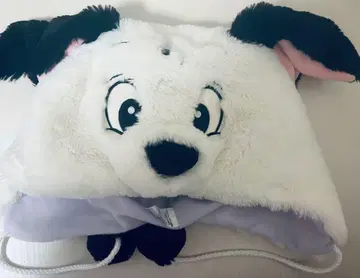 강아지 캐릭터 후드 모자