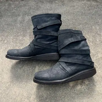 archive bondage leather boots 레더 부츠 y2k