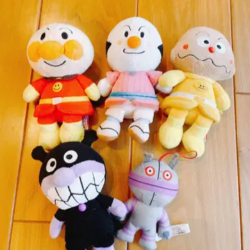 호빵맨 봉제 인형 세트