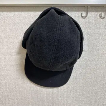 유니클로 U 플리스 라이닝 캡 블랙