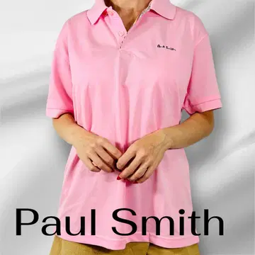 Paul Smith 폴스미스 핑크 피케 셔츠