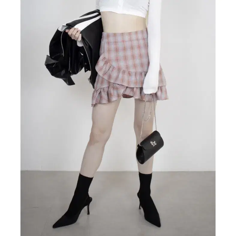 [threetimes] Sara ribbon skirt ☆送料込☆ Sara ribbon skirt – threetimes