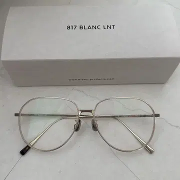 BLANC LNT 817 골드 오벌 안경