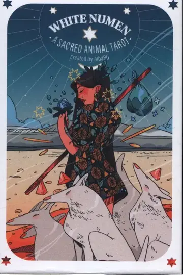Albarg WHITE NUMEN A SACRED ANIMAL TAROT