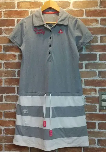 Le coq sportif 폴로 셔츠 스커트 그레이
