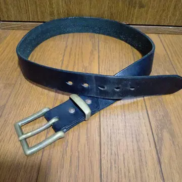 아이언 하트 가죽 벨트 놋쇠 버클