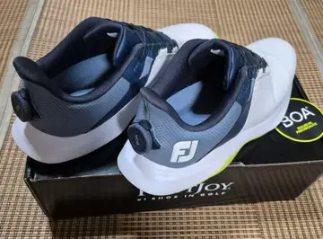FootJoy BOA 골프화 화이트/네이비
