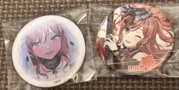 뱅드림 리사 캔뱃지 10주년 노부사와 오사무전 세트