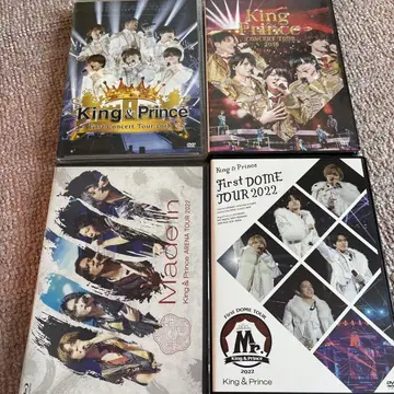 King & Prince 라이브 DVD 4매 세트