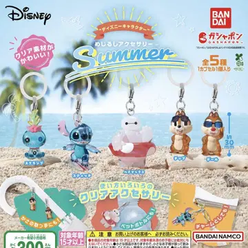 디즈니 캐릭터 메지루시 액세서리 SUMMER 전5종 세트