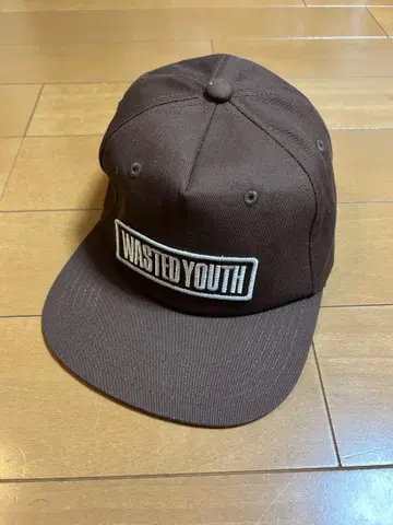WASTED YOUTH 브라운 캡