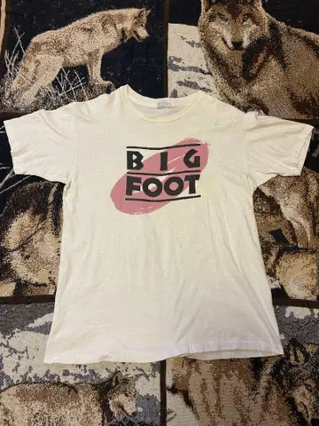 90's vintage Hanes BIG FOOT