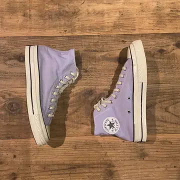 Converse 하이컷 스니커즈 라벤더 레어 컬러 USA 한정판