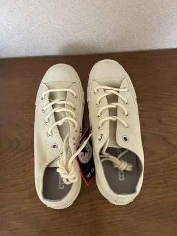 CONVERSE ALL STAR 아이보리 스니커즈
