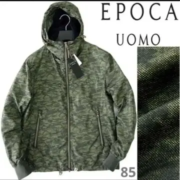택 포함 새상품! EPOCA UOMO 카모플라쥬 마운틴 후드티