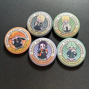 BLEACH 캔뱃지 5개 세트