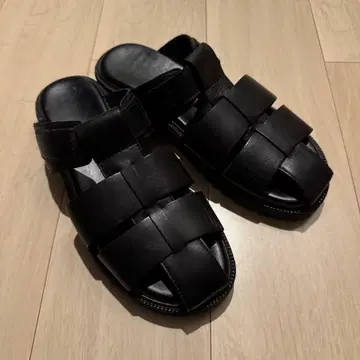 블랙 샌들 27cm