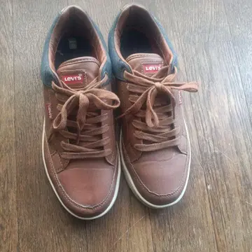 Levi's 캐주얼 스니커즈 브라운 리바이스