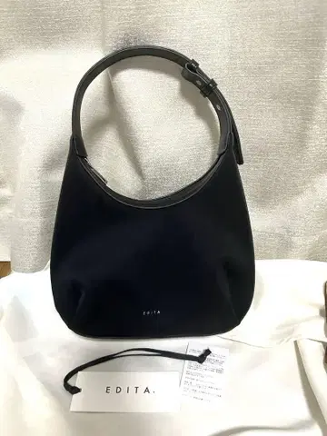 edita. 하프문 벨트 핸드백